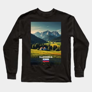 Slovenia Travel Long Sleeve T-Shirt